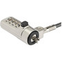 StarTech Combination Laptop Cable Lock, 6.5 ft. (LTLOCKNBL)