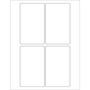 Tape Logic® Laser Labels, Rectangle, 3" x 5", White, 400/Case (LL117)