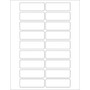 Tape Logic® Rectangular Laser Labels, 3" x 1", White, 1800/Case (LL116)