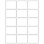 Tape Logic® Rectangular Laser Labels, 2 5/8" x 2", White, 1500/Case (LL164)