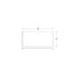 Zebra Technologies Z-Perform 1D Thermal Label, 1" x 2", 350 Labels/Roll, Bright White (LD-R7MU5P)
