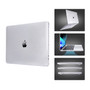 Techprotectus Hard-Shell Laptop Case with Keyboard Cover and Screen Protector, Clear, Plastic (TP-CYCL-MA13ST)