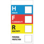 Tape Logic™ Health Flammability Reactivity Regulated Label, 1" x 2", 500/Roll (65dd513de8837636b11cf248_ud)
