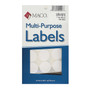 Maco Multi-Purpose Handwrite Labels, Round, 1" Dia., Pack Of 600, 6/Pack (6PK-MR-1616)