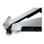 Fellowes Office Suites Plastic Laptop Riser, 6.5" x 15.06" x 10.5", Black/Silver (8036701)