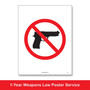 ComplyRight™ Weapons Law Poster Service, Kansas (U1200CWPKS)