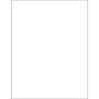 Tape Logic® Removable Rectangle Laser Labels, 8 1/2" x 11", White, 100/Case (LL271)
