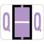 Smead BCCR Labels File Folder Label, Q, Lavender, 500 Labels/Pack (67087)