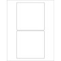 Tape Logic® Rectangular Laser Labels, 5" x 5", White, 200/Case (LL168)