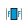Smead BCCR Labels File Folder Label, F, Blue, 500 Labels/Pack (67076)