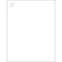 Tape Logic® Rectangle Laser Labels, 8 1/2" x 11", Crystal Clear, 100/Case (LL239CC)