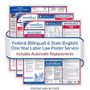ComplyRight Federal (Bilingual), State and Healthcare (English) Labor Law 1-Year Poster Service, New Jersey (U1200CBOHLTHNJ)