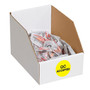 Tape Logic 2" Circle "QC Accepted" Label, Fluorescent Yellow, 500/Roll (65dd51f4e8837636b11cf8e3_ud)