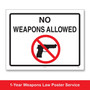 ComplyRight™ Weapons Law Poster Service, Washington, 11" x 8.5" (U1200CWPWA)