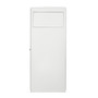AdirHome Built-In Wall Laundry Hamper, White, 38.25" H x 7.25" W x 3.62" D (65dd56e7e8837636b11d2a5f_ud)