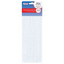 Creative Start Self-Adhesive 1/2"H Letters, Numbers, and Characters, White, 4152 Count, 4 Pack (098197PK4)