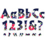 Barker Creek Letter Pop-Out, Petals & Prickles, 4", 510 Characters/Set (BC3870)