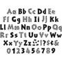Barker Creek Publishing Chevron and Dots Pop-Out Letters, Black (65dd57e8e8837636b11d3414_ud)
