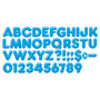 Trend Enterprises 4" 3-D Uppercase Ready Letters, Blue, 71/Pack, 6 Packs (T-79504-6)