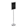 Azar Displays Double Sided Frame Floor Display, 17 x 11-inch Each (65dd597fe8837636b11d3f28_ud)