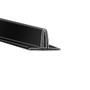 Azar Displays Styrolux T- Sign Holder, 2" x 1.5", 5/PK (600056-BLK)
