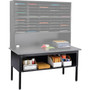 Safco E-Z Sort Sorting Tables, 30" x 60", Black (7749BL)