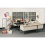 Safco Mailflow-to-Go™ Sorting Tables, 30", Pebble Gray (TB30PG)