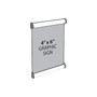 4" x 6" Vertical/Horizontal Door Sign Snap Frame (65dd59d0e8837636b11d42c6_ud)