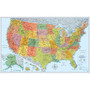 Rand McNally Signature Edition US Folded Wall Map, 8" x 11" (0528026720)