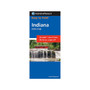 Rand McNally Easy to Fold! Laminated Folded Map: Indiana State Map, 9" x 4.25" (0528026046)