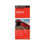 Rand McNally Easy to Read! Folded Map: Indiana State Map, 9.5" x 4" (0528025783)
