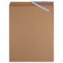 JAM Paper Stay-Flat Photo Mailer Stiff Envelopes with Self-Adhesive Closure, 17 x 21, Brown Kraft, Sold Individually (8866647)