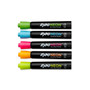 Expo Neon Window Dry Erase Markers, Bullet Tip, Assorted, 5/Pack (1752226)