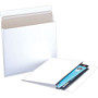 10" x 7 3/4" Gusseted Stayflats Mailers, White, 100/Carton (65dd5c34e8837636b11d5829_ud)