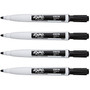 Expo Magnetic Dry Erase Markers, Fine Tip, Black, 4/Pack (1944745)
