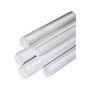 2"Dia x 24"L Mailing Tubes with Caps, White, 50/Case (P2024W)