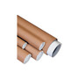 2" x 22" - Kraft Mailing Tube with Caps, 50/Case (65dd5ca3e8837636b11d5d8a_ud)