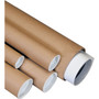 Box Partners Kraft Mailing Tubes, 2-1/2" x 18", 34/Case (P2518K)