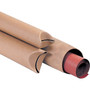 Box Partners Kraft Crimped End Mailing Tubes, 4" x 24", 15/Case (65dd5ca4e8837636b11d5db5_ud)