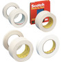 3M General Purpose Masking Tape, 3" Core Size, 1 1/2" x 60 Yards (243112)