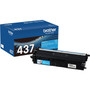Brother 437 Cyan Ultra High Yield Toner Cartridge, Prints Up to 8,000 Pages (TN437C)
