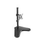V7 Monitor Mount, Up to 32", Black (DS1FSS)
