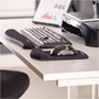Fellowes PlushTouch Foam Wrist Rest, Graphite (9252301)
