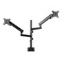 StarTech.com Adjustable Dual Mounting Kit, Up to 32" Monitor, Black (ARMDUALPIVOT)