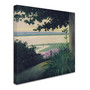 Trademark Fine Art 'Honfleur and the Baie' 14" x 14" Canvas Art (65dd669de8837636b11dc0a4_ud)