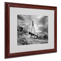 Trademark Fine Art 'First Link' 16" x 20" Wood Frame Art (65dd669de8837636b11dc0b4_ud)