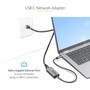 StarTech.com USB-C to RJ45 Gigabit Ethernet Adapter (US1GC30B2)
