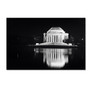Trademark Fine Art 'Jefferson Memorial' 16" x 24" Canvas Art (65dd66f8e8837636b11dc3ef_ud)