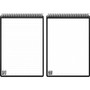 Rocketbook Flip Smart Notepad, 6" x 8.8", Lined/Dot Grid Ruled, 18 Sheets, Black (FLP-E-RC-A-FR)