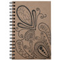 UCreate Create Your Own Cover Sketch Diary, 9" x 6", Natural, 50 Sheets, Pack of 6 (PAC4776-6)
